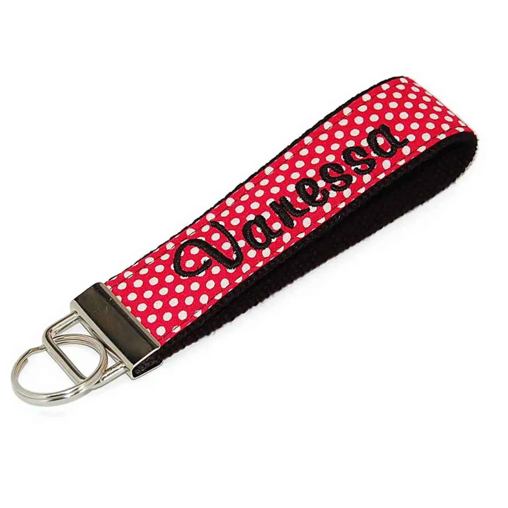 Dots Retro Inspired Keychain
