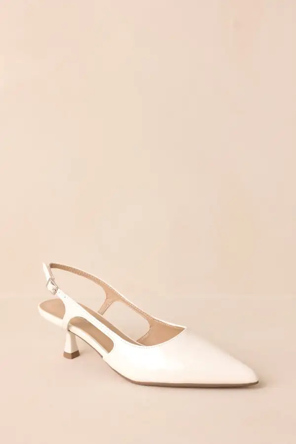 Fiercely Stunned Slingback Heels