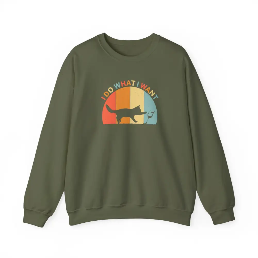 Independent Cat Graphic Crewneck Sweatshirt