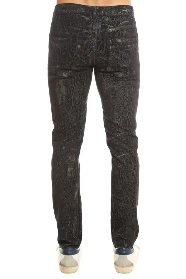Classic Cotton Slim Pocket Jeans