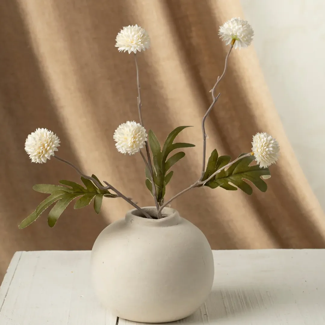 Balanced Paper Mache Decorative Table Vase