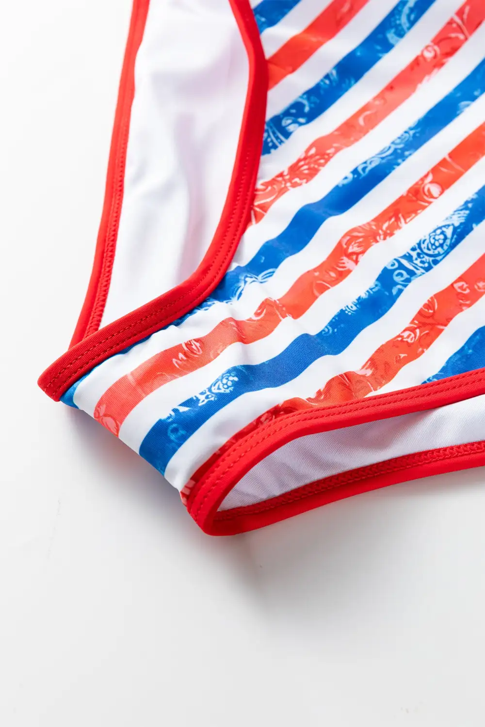 Stripes Star One Piece Swimsuit