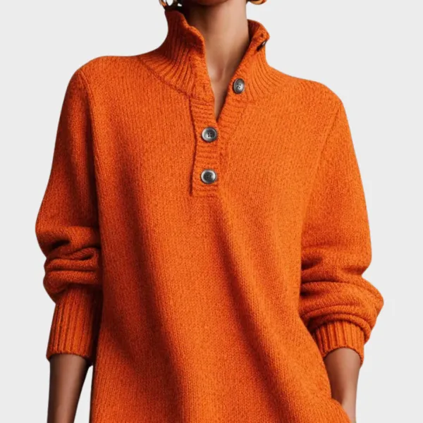 Knit Detail Relaxed Casual Dress