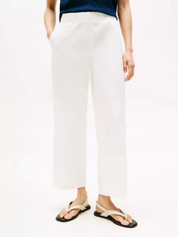 White Everyday Casual Pants