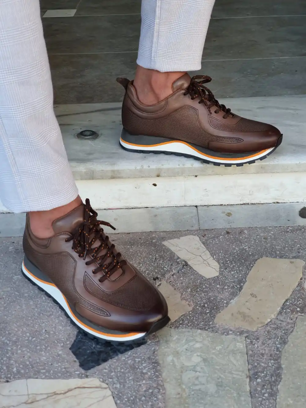 Classic High-Top Lace Up Sneakers