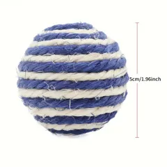 3 Pack Rope Ball Pet Toy