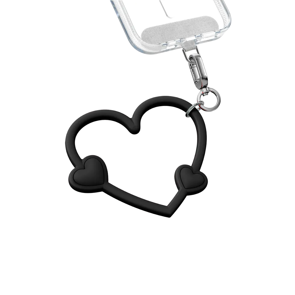 Classic Heart Phone Charm Strap