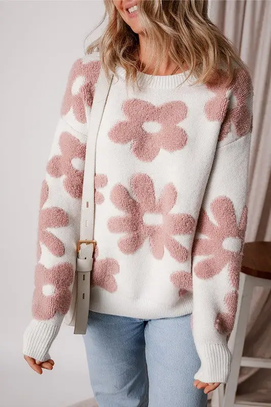 Retro Bloom Sweater Sweatshirt