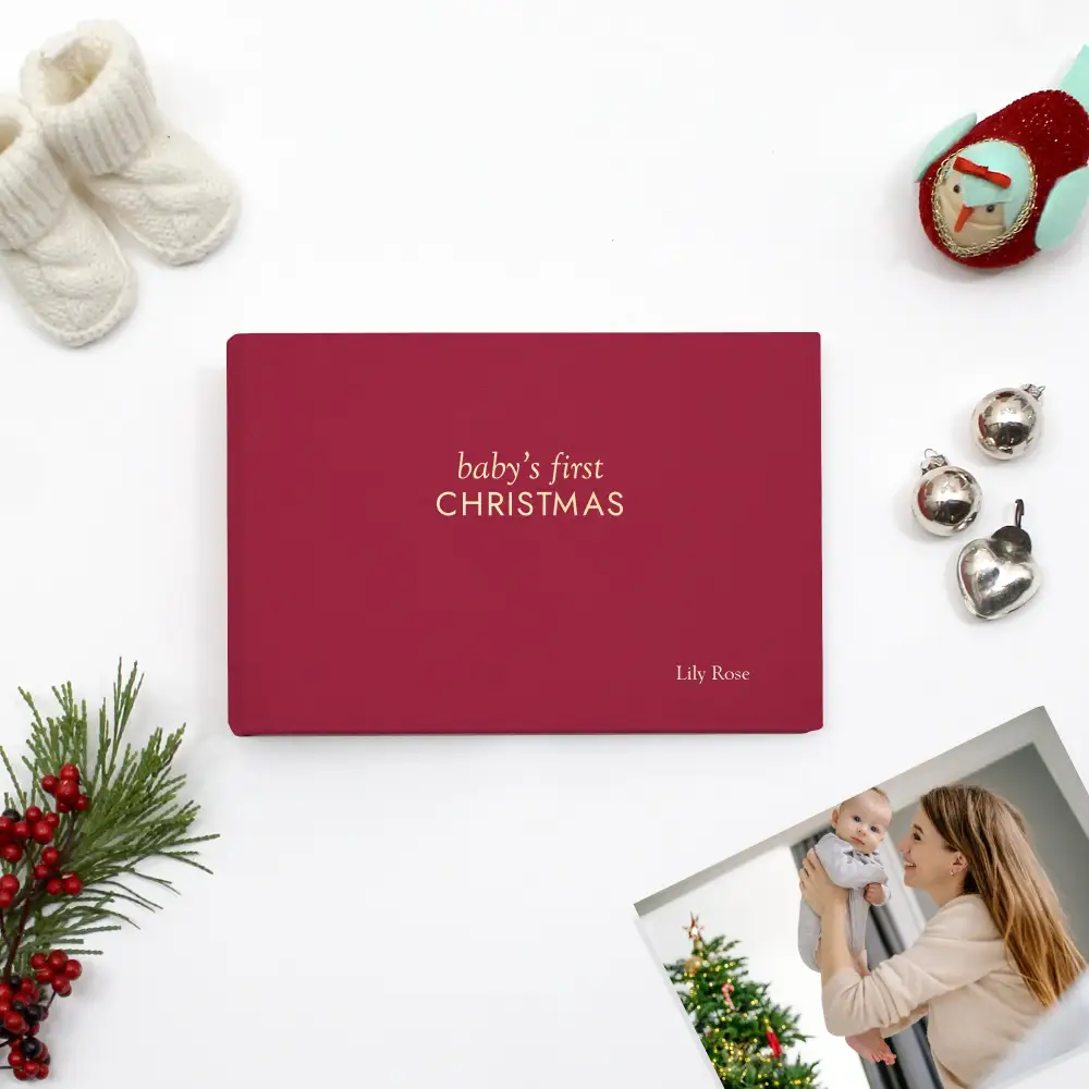 Cotton Baby Christmas Photo Album