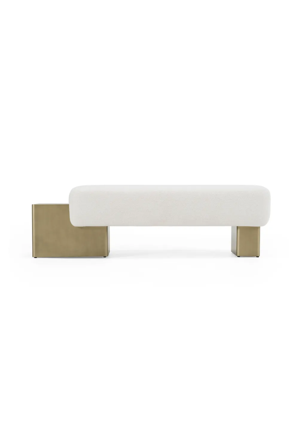 Modern Fabric Accent Bench