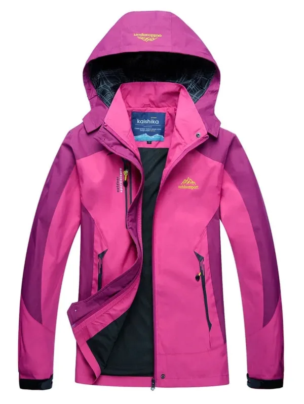Hooded Waterproof Ski Jacket