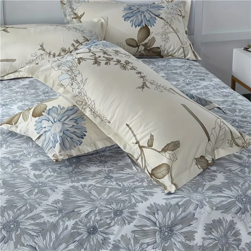 Floral Print Pillowcase