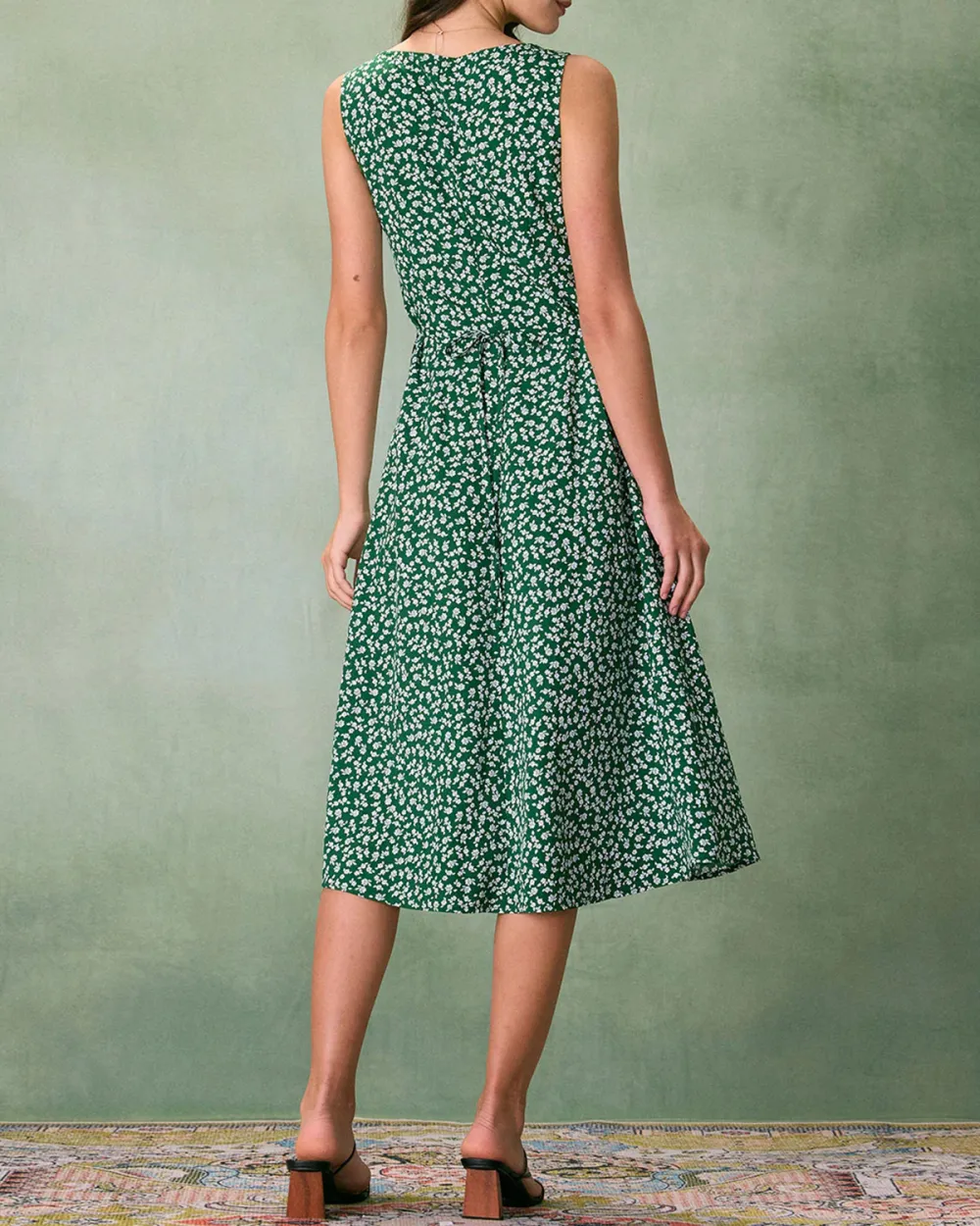 Sleeveless Skinny High Waist Dress
