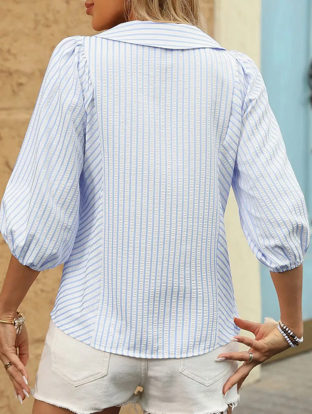 Puff Sleeve Doll Blouse