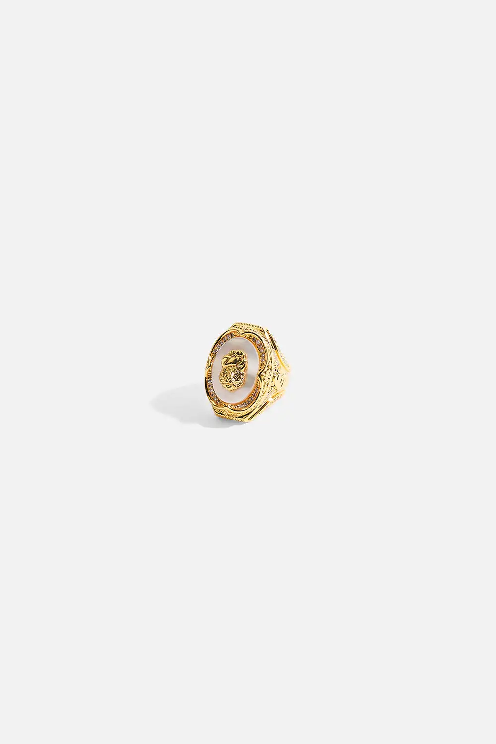 Queen Of Charms Head Ring
