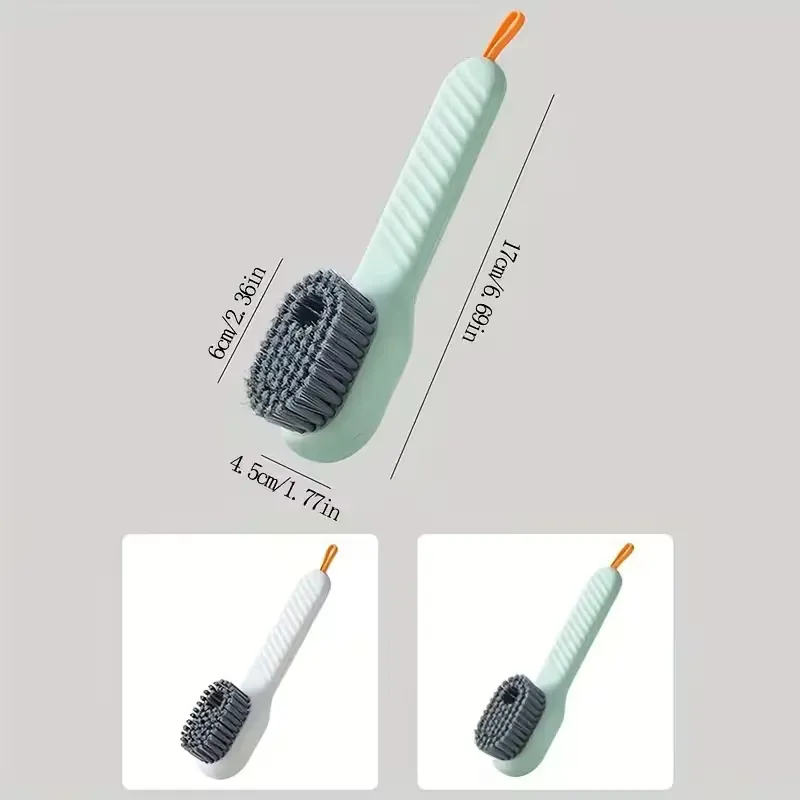 Shoe Brush with Soap Dispenser