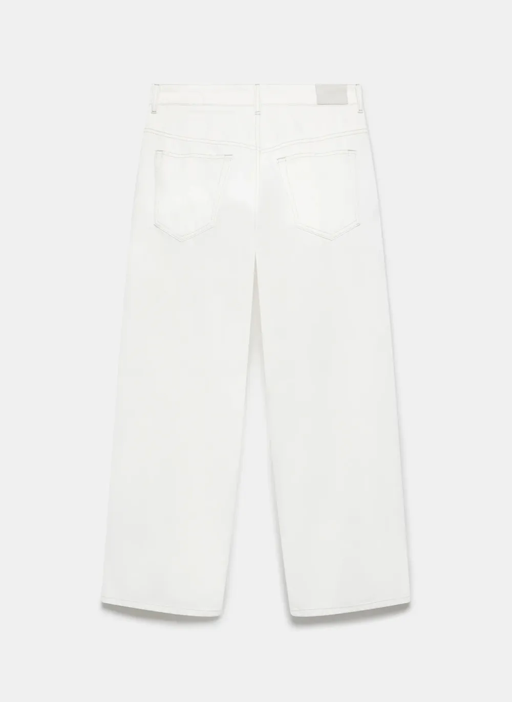 Casual Style Barrel Leg Jeans