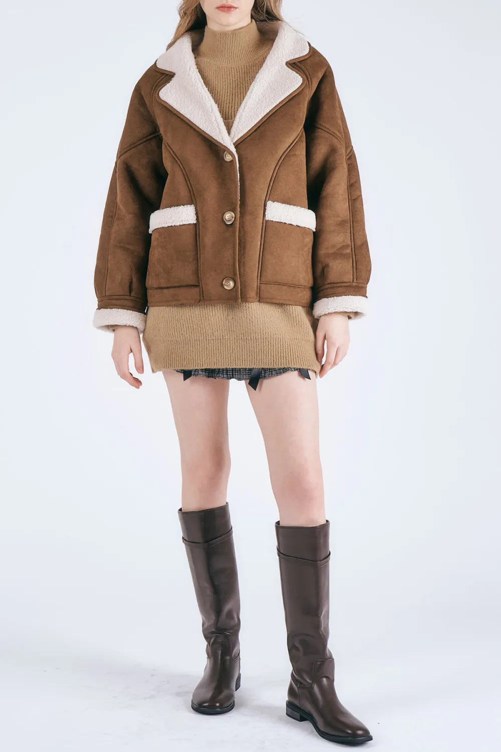 Faux Shearling Jacket