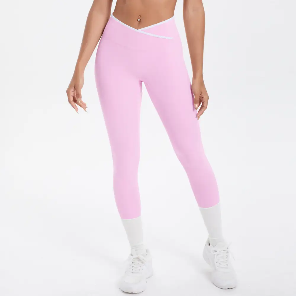 Cross Waist Active Leggings