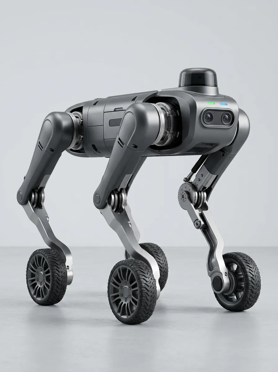 Electronic Robot Dog for Robotics Design Exploration