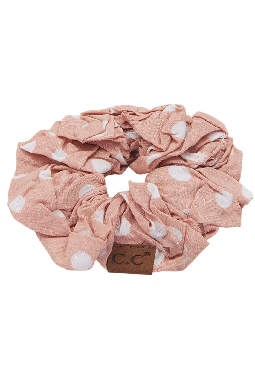 Glossy Hair Scrunchie Accessory