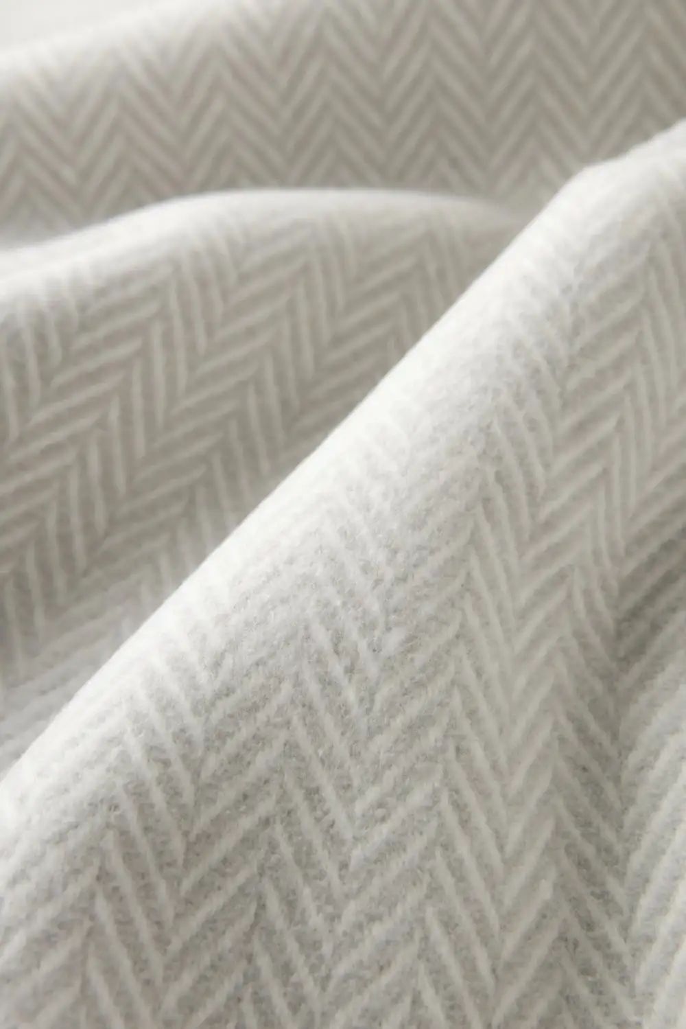 Textured Cotton Blend Throw