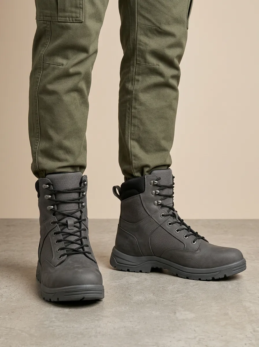 Unisex Tactical Outdoor Print Work Boots
