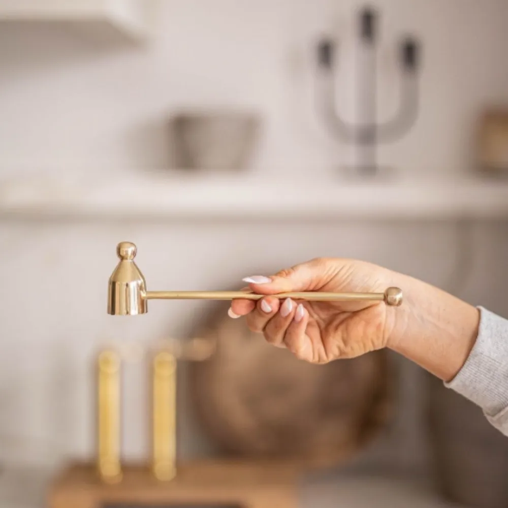 Sculptural Refined Decorative Candle Holder