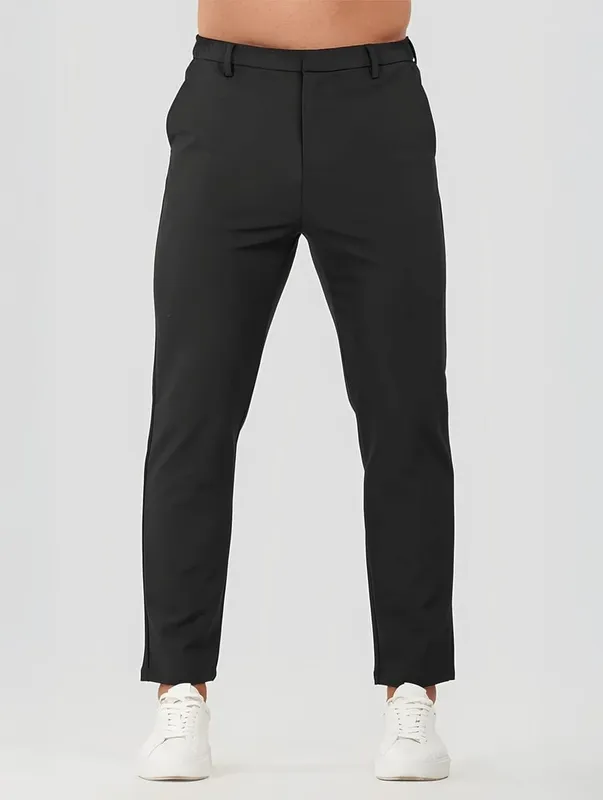 Black Stretch Pants