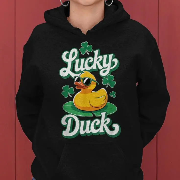Lucky Duck Women Hoodie