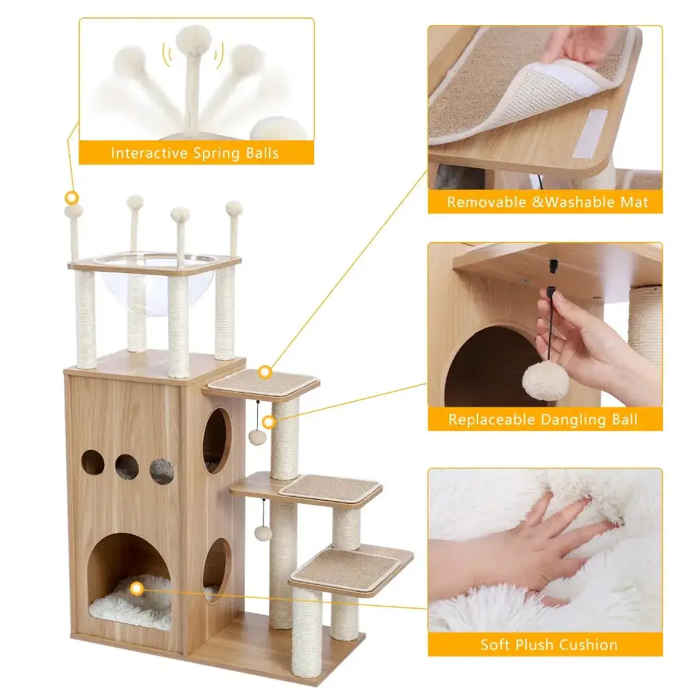 Indoor Pet Activity Tower cat Climbing Frame