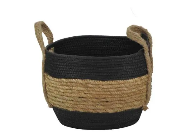 Modern Woven Rattan Laundry Basket