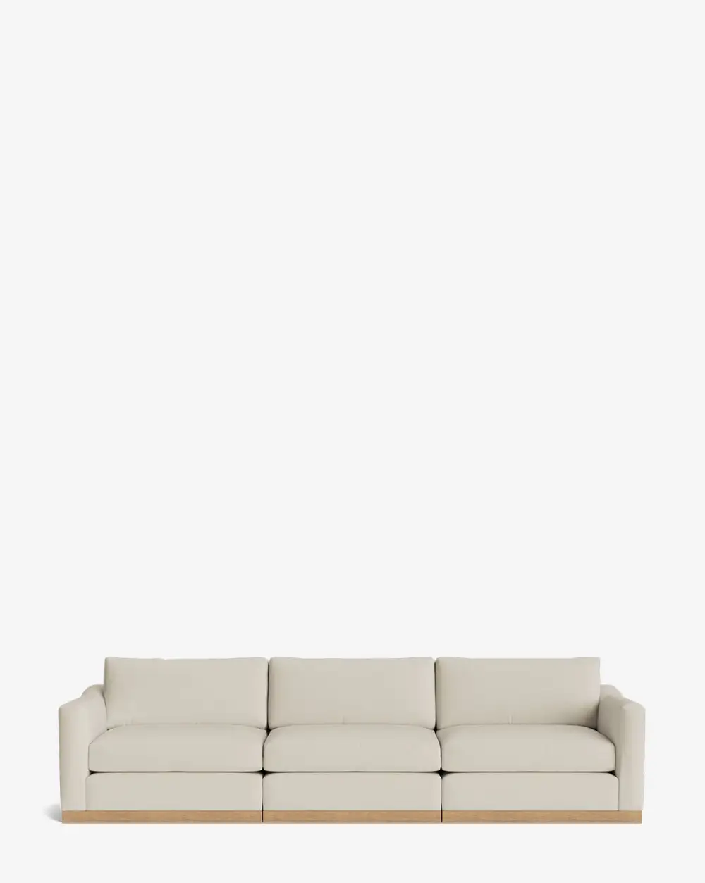 Modular Oak Sofa