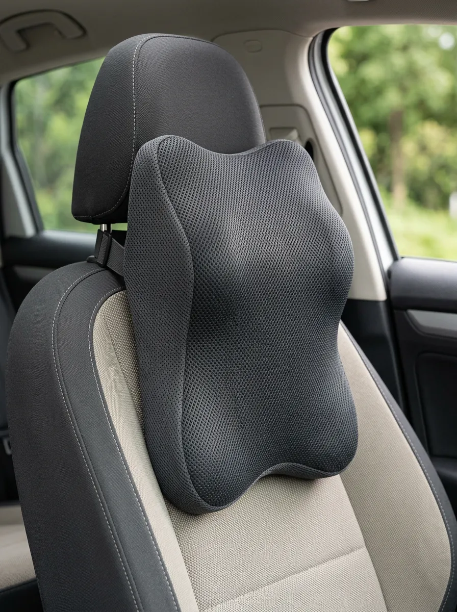 Refined Mesh Car Support Pillow