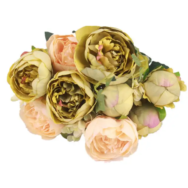 Room Artificial Peony Bouquet
