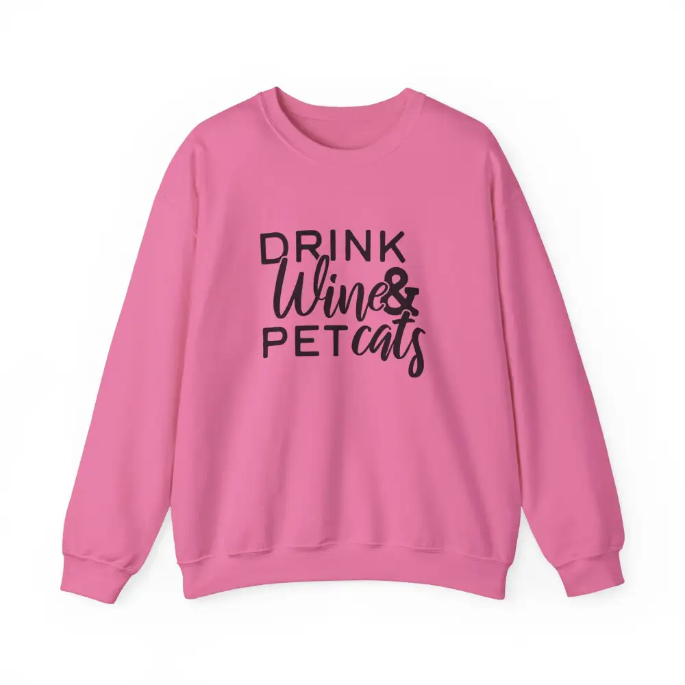 Cat Graphic Crewneck Sweatshirt