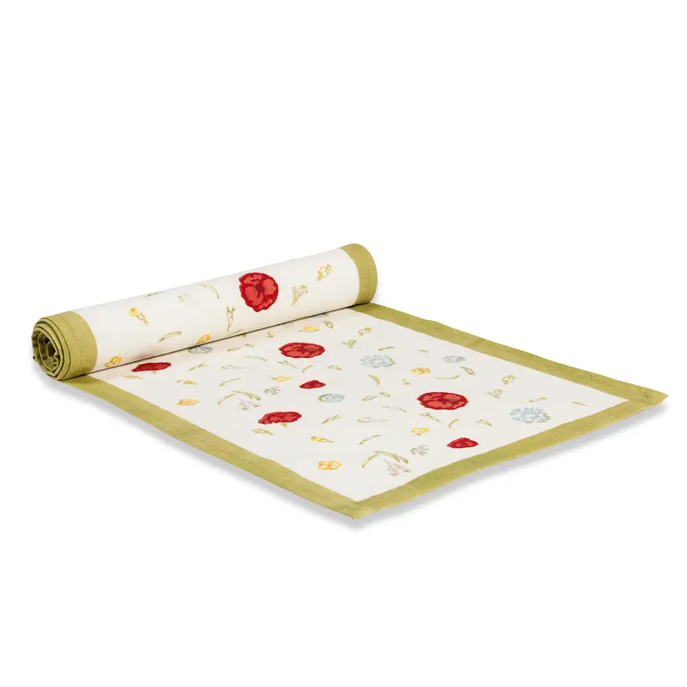 Airy Wildflower Meadow Table Runner