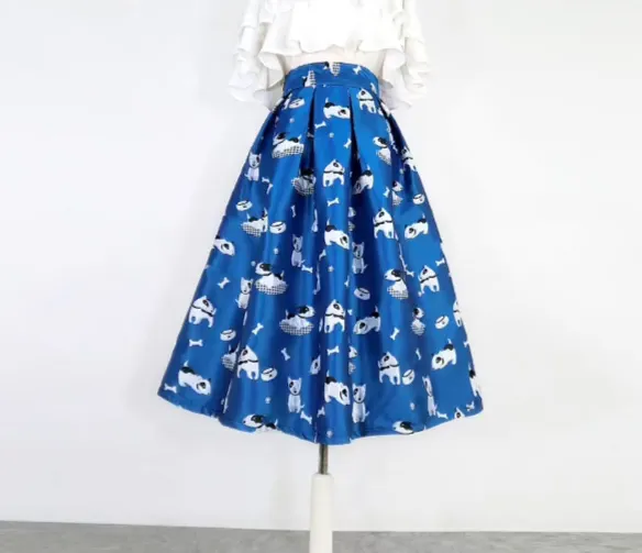 Compact Easy Everyday Casual Embroidered Skirt