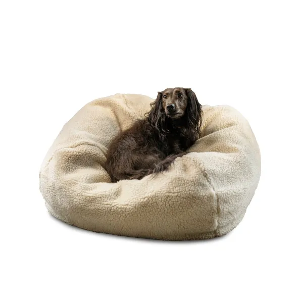 Round Cozy Handy Functional Pet Bed