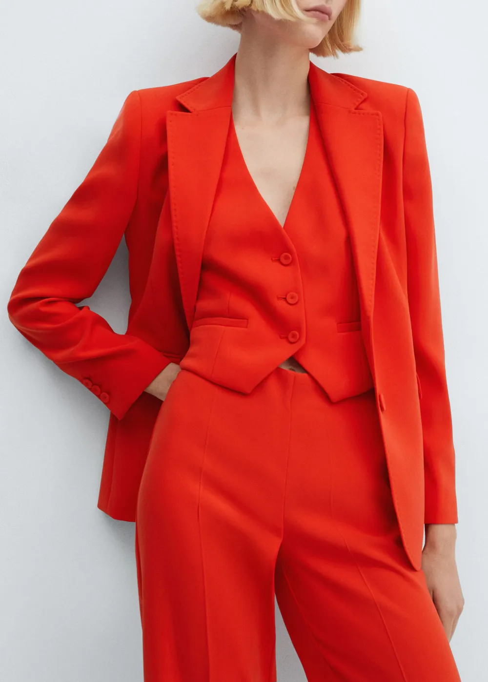 Wideleg Pants With Belt