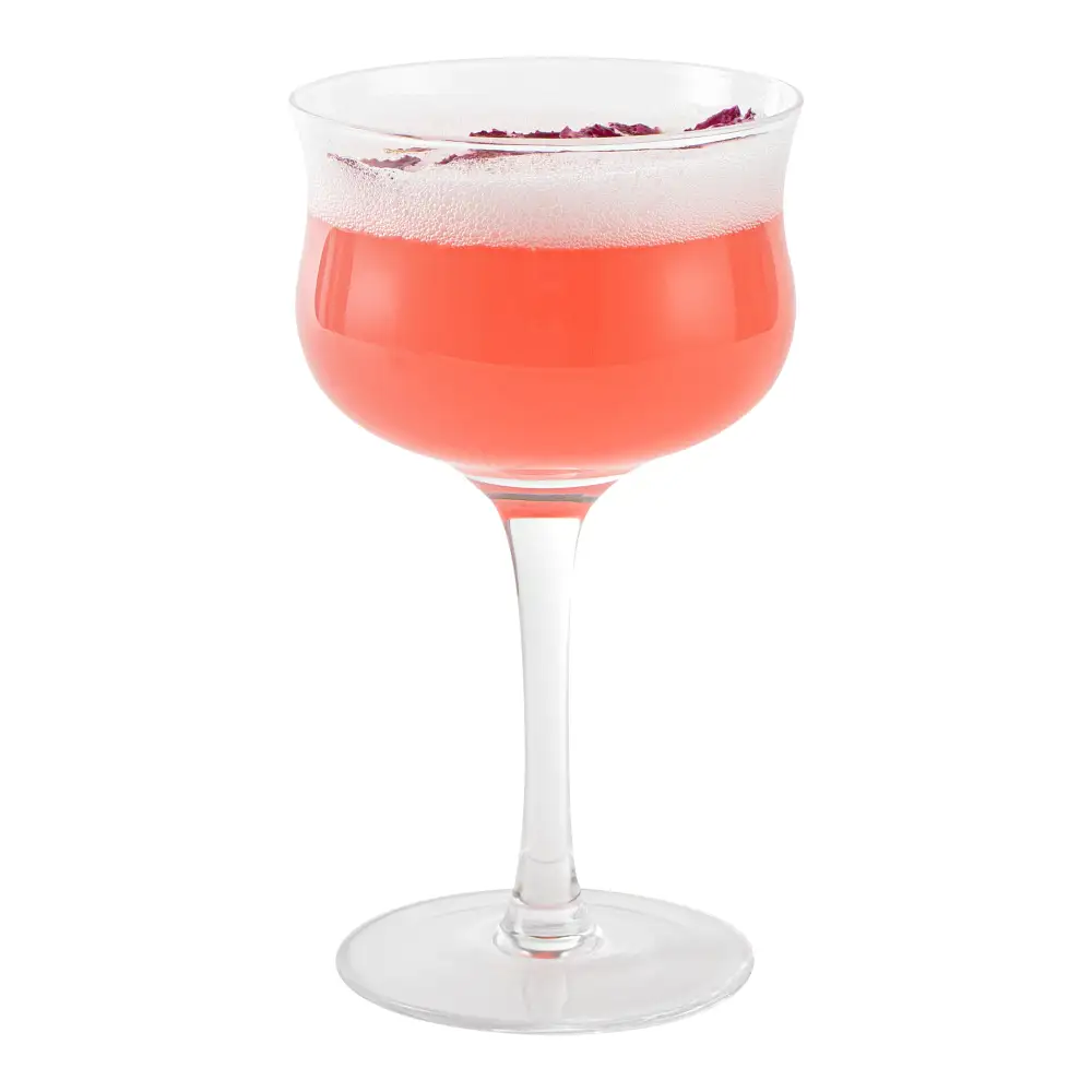 Rounded Cocktail Serving Glass