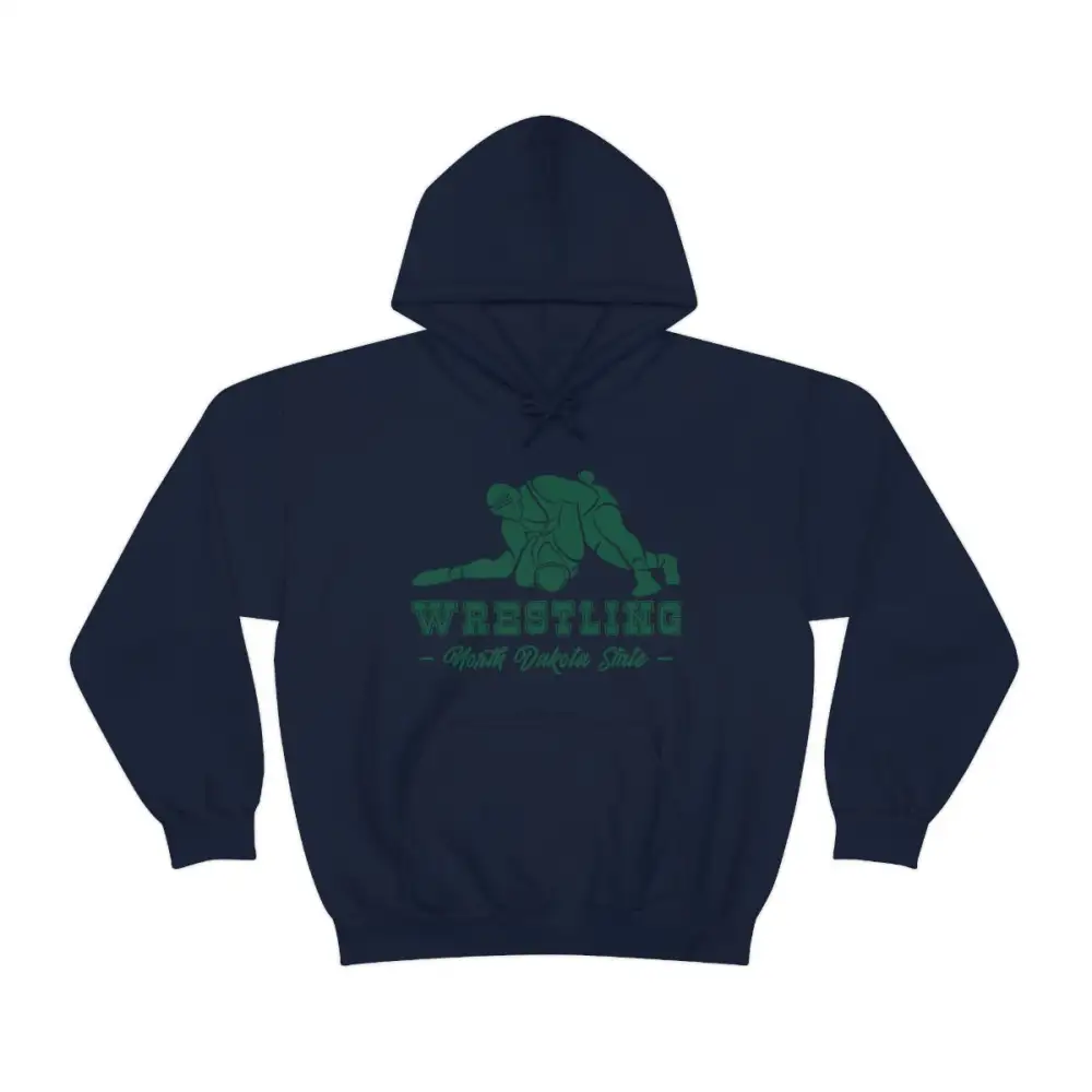 Emblem Wrestling Graphic Hoodie