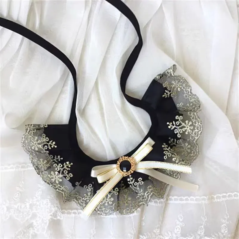 Vintage Style Pet Lace Collar