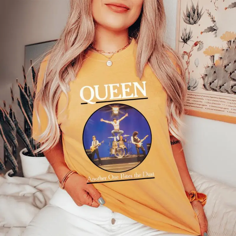 Queen Another One Bites The Dust Women's Oversized Comfort T-Shirt