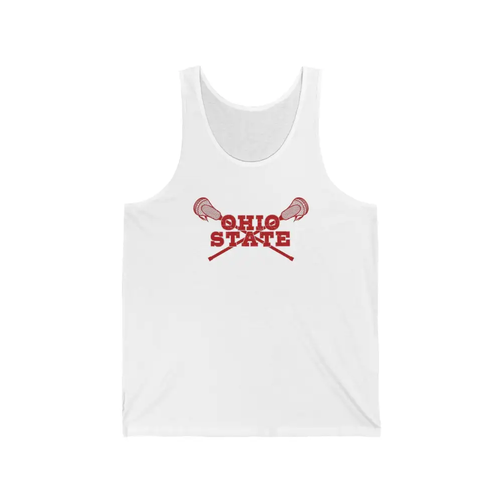 Lacrosse Sticks Graphic Tank Top