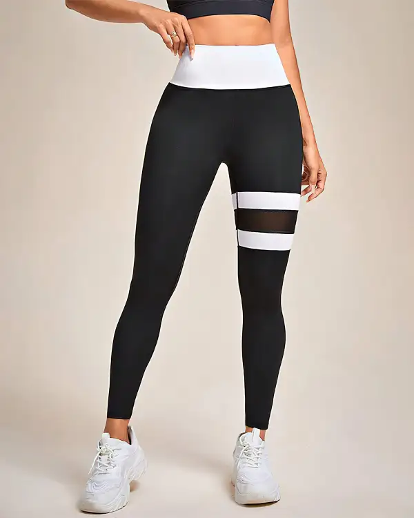 Flexible Mesh Everyday Leggings