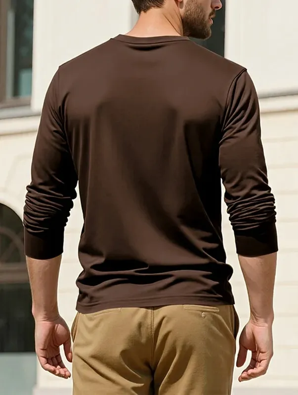 Brown Soft Knit Sweater