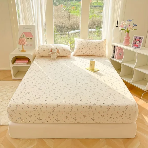 Cute Floral Fitted Sheet
