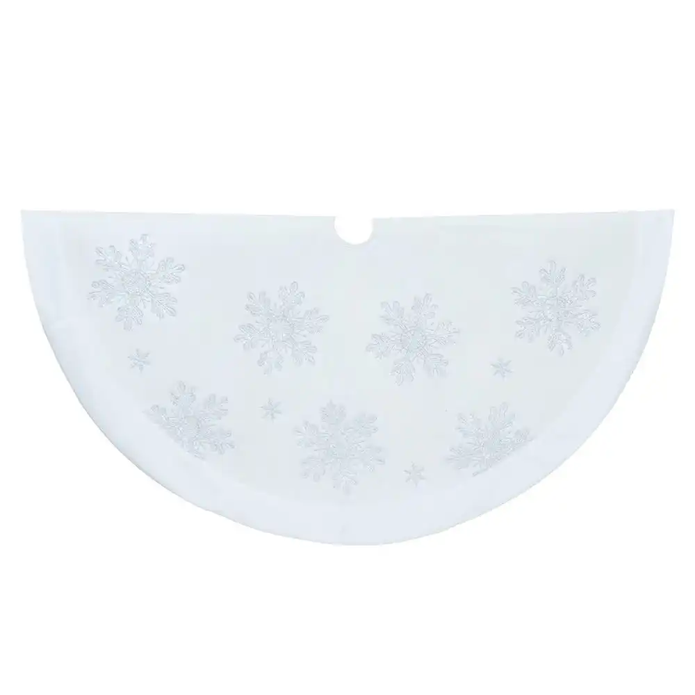 Iridescent Sequin Velvet Tree Skirt