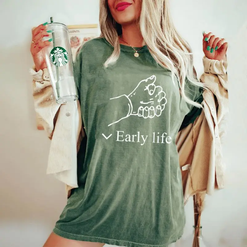 Early Life Hand For Women Women's Oversized Comfort T-Shirt